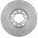 Purchase Top-Quality Rear Premium Rotor by BREMBO - 08.9460.4X (1 Qty) pa4