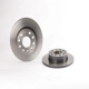 Purchase Top-Quality Rear Premium Rotor by BREMBO - 08.9488.11 (1 Qty) pa6