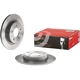 Purchase Top-Quality Rear Premium Rotor by BREMBO - 08.9975.21 (1 Qty) pa3