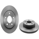 Purchase Top-Quality Rear Premium Rotor by BREMBO - 08.B600.11 (1 Qty) pa1