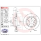 Purchase Top-Quality Rear Premium Rotor by BREMBO - 09.7702.11 (1 Qty) pa6