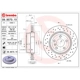 Purchase Top-Quality Rear Premium Rotor by BREMBO - 09.9573.1X (1 Qty) pa1