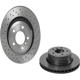 Purchase Top-Quality Rear Premium Rotor by BREMBO - 09.9573.1X (1 Qty) pa2