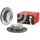 Purchase Top-Quality Rear Premium Rotor by BREMBO - 09.9925.11 (1 Qty) pa4