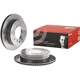 Purchase Top-Quality Rear Premium Rotor by BREMBO - 09.A334.11 (1 Qty) pa4