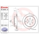 Purchase Top-Quality Rear Premium Rotor by BREMBO - 09.B553.11 (1 Qty) pa1