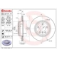 Purchase Top-Quality Rear Premium Rotor by BREMBO - 09.C117.11 (1 Qty) pa5