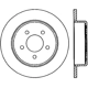 Purchase Top-Quality Disque de frein arrière de qualité supérieur by CENTRIC PARTS - 120.67037 pa2