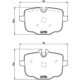 Purchase Top-Quality Plaquettes de frein arrière semi-métalliques de qualité supérieur by BREMBO - P06061 pa4