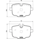 Purchase Top-Quality Plaquettes de frein arrière semi-métalliques de qualité supérieur by BREMBO - P06061 pa7