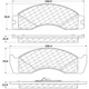 Purchase Top-Quality Plaquettes de frein arrière semi-métalliques de qualité supérieur by CENTRIC PARTS - 300.04110 pa4