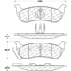 Purchase Top-Quality Plaquettes de frein arrière semi-métalliques de qualité supérieur by CENTRIC PARTS - 300.09980 pa4