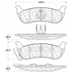 Purchase Top-Quality Plaquettes de frein arrière semi-métalliques de qualité supérieur by CENTRIC PARTS - 300.09980 pa7