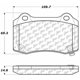 Purchase Top-Quality Plaquettes de frein arrière semi-métalliques de qualité supérieur by CENTRIC PARTS - 300.10530 pa4