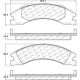 Purchase Top-Quality Plaquettes de frein arrière semi-métalliques de qualité supérieur by CENTRIC PARTS - 300.13290 pa3