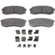 Purchase Top-Quality WAGNER - MX606 - Disc Brake Pad Set pa1