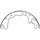 Purchase Top-Quality BENDIX - 357 - Premium Rear Drum Brake Shoes pa3