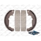 Purchase Top-Quality Rear Rebuilt Brake Shoes by TOP QUALITY - NB-729B pa1