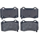 Purchase Top-Quality Rear Semi Metallic Pads by ACDELCO PROFESSIONAL - 17D1053M pa1