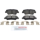 Purchase Top-Quality BOSCH - BP1544 - Rear Disc Brake Pad pa1