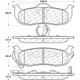 Purchase Top-Quality Rear Semi Metallic Pads by CENTRIC PARTS - 102.10410 pa3