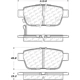 Purchase Top-Quality Rear Semi Metallic Pads by CENTRIC PARTS - 102.11030 pa8