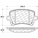 Purchase Top-Quality CENTRIC PARTS - 102.11080 - Plaquettes arrière semi-métallique pa2