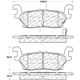 Purchase Top-Quality Rear Semi Metallic Pads by CENTRIC PARTS - 102.11200 pa2