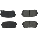 Purchase Top-Quality CENTRIC PARTS - 102.11570 - Rear Semi Metallic Pads pa2