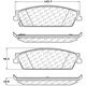 Purchase Top-Quality Plaquettes arrière semi-métallique by CENTRIC PARTS - 102.11940 pa3