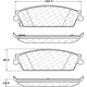 Purchase Top-Quality Plaquettes arrière semi-métallique by CENTRIC PARTS - 102.11940 pa7