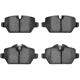 Purchase Top-Quality DYNAMIC FRICTION COMPANY - 1551-1229-00 - Rear Disc Brake Pads pa1