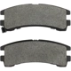 Purchase Top-Quality QUALITY-BUILT - 1000-0401M - Rear Disc Brake Pad Set pa4