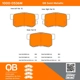 Purchase Top-Quality QUALITY-BUILT - 1000-0536M - Rear Disc Brake Pad Set pa5