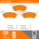 Purchase Top-Quality QUALITY-BUILT - 1000-0858M - Rear Disk Brake Pad Set pa5