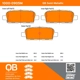 Purchase Top-Quality QUALITY-BUILT - 1000-0905M - Rear Disk Brake Pad Set pa5