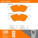 Purchase Top-Quality QUALITY-BUILT - 1000-1229M - Rear Disc Brake Pad Set pa2