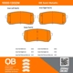 Purchase Top-Quality QUALITY-BUILT - 1000-1302M - Rear Disc Brake Pad Set pa2