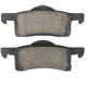 Purchase Top-Quality QUALITY-BUILT - 1002-0935M - Rear Disc Brake Pad Set pa4