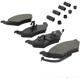 Purchase Top-Quality QUALITY-BUILT - 1003-0715M - Rear Disc Brake Pad Set pa2