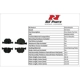 Purchase Top-Quality RS PARTS - RSD1042AM - Plaquettes arrière semi-métallique pa2