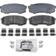 Purchase Top-Quality WAGNER - SX606 - SevereDuty Disc Brake Pad Set pa3