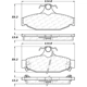 Purchase Top-Quality Rear Severe Duty Semi Metallic Premium Pad by CENTRIC PARTS - 106.04130 pa4