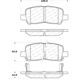 Purchase Top-Quality Rear Severe Duty Semi Metallic Premium Pad by CENTRIC PARTS - 106.09990 pa5