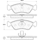 Purchase Top-Quality Plaquette arrière semi-métallique Severe Duty by CENTRIC PARTS - 106.10060 pa7