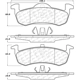 Purchase Top-Quality Rear Severe Duty Semi Metallic Premium Pad by CENTRIC PARTS - 106.12790 pa7