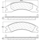 Purchase Top-Quality Plaquette arrière semi-métallique Severe Duty by CENTRIC PARTS - 106.13290 pa8