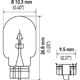 Purchase Top-Quality Marqueur latéral arrière (Pack of 10) by HELLA - 194 pa37