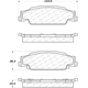 Purchase Top-Quality plaquettes arrière en céramique de qualité supérieur by CENTRIC PARTS - 105.09220 pa7