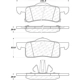 Purchase Top-Quality Rear Super Premium Ceramic Pads by CENTRIC PARTS - 105.09350 pa10